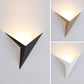 Creative wrought iron shaped triangle wall lamp | Decor Gifts and More