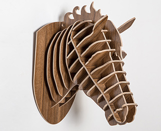 3D Horse Head Wall Mount | Decor Gifts and More