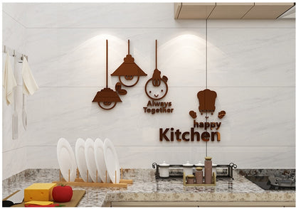 Cute minimalist kitchen decoration wall sticker | Decor Gifts and More