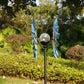 Solar Wrought Iron Windmill Light Waterproof Outdoor Garden Landscape Light | Decor Gifts and More