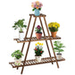 3 Tier Wood Plant Stand Indoor Flower Pots Stand Outdoor Plant Shelves Rack