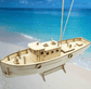 Model wooden assembled ship | Decor Gifts and More