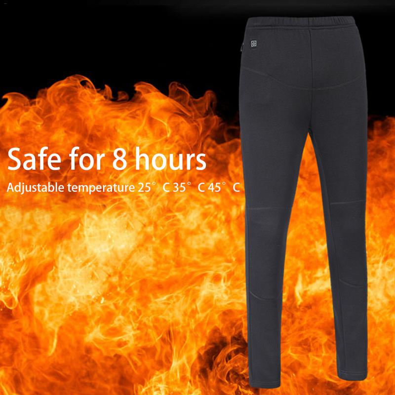 USB Heated Outdoor Hiking Winter Sport Thermal Pants Mens Heating Travel Trousers | Decor Gifts and More