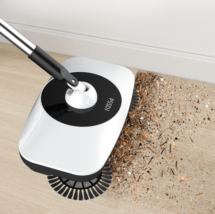 Stainless Steel Sweeping Machine Push Type Hand Push Magic Broom Dustpan Handle Household Cleaning | Decor Gifts and More