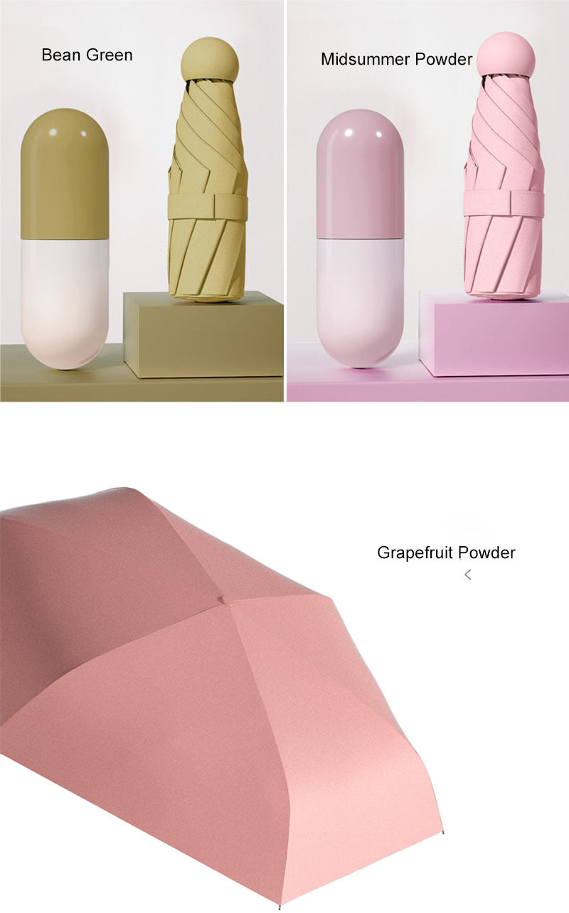 UV proof capsule umbrella | Decor Gifts and More