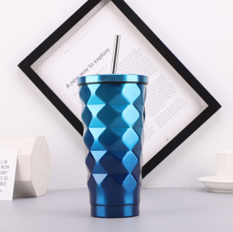 Stainless steel diamond mug | Decor Gifts and More