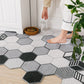 Non-slip Washable Hexagon Printed Custom Cut Doormat Carpet | Decor Gifts and More