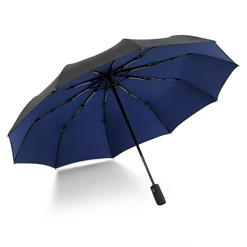 Automatic double-layer umbrella bone wind resistant men | Decor Gifts and More