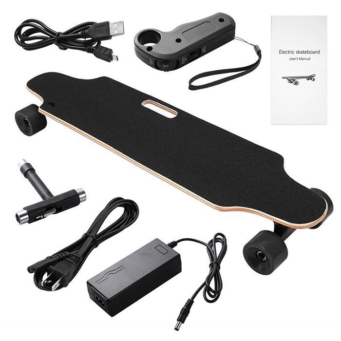 Wireless Remote Control 350W 20km/h 35inch Electric Skateboard  Longboard - Home Decor Gifts and More