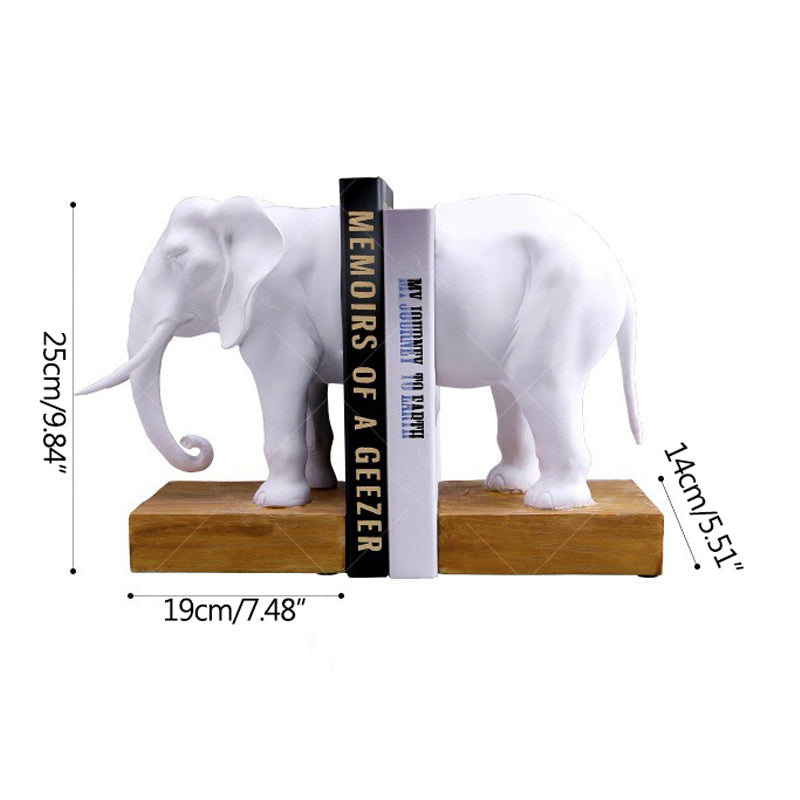 Nordic Bookends Bookshelf Decoration Creative Study Cabinet Office Decoration Model Room Desktop Decoration American Book Stand | Decor Gifts and More