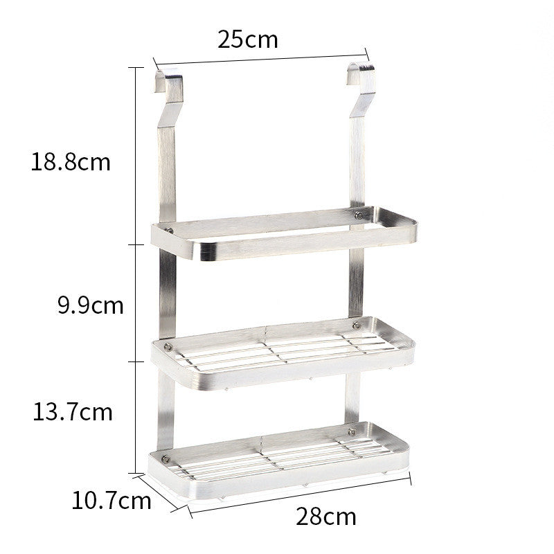 Stainless Steel Kitchen Organizer Multifunction Dish Drying Rack Wall Hanging Storage Holder Tableware Shelf Drainer 8 Types | Decor Gifts and More