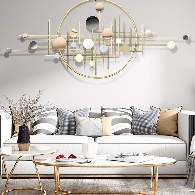 Light Luxury Wrought Iron Home Living Room Wall Decoration | Decor Gifts and More