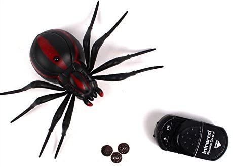 Bhbuy Remote Control Realistic Fake Spider RC Prank Toys Insects Joke Scary Trick/ Spider | Decor Gifts and More