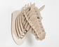 3D Horse Head Wall Mount