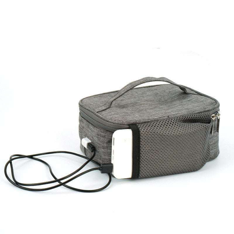 Outdoor Picnic Office Waterproof Oxford Cloth USB Heated Lunch Box | Decor Gifts and More