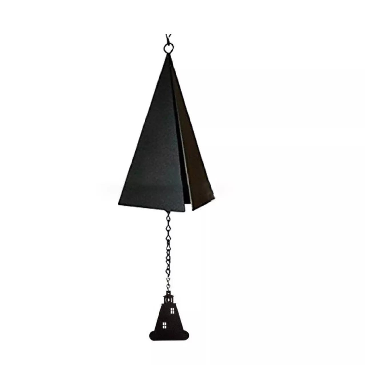 Creative Wrought Iron Triangle Wind Chime Pendant | Decor Gifts and More