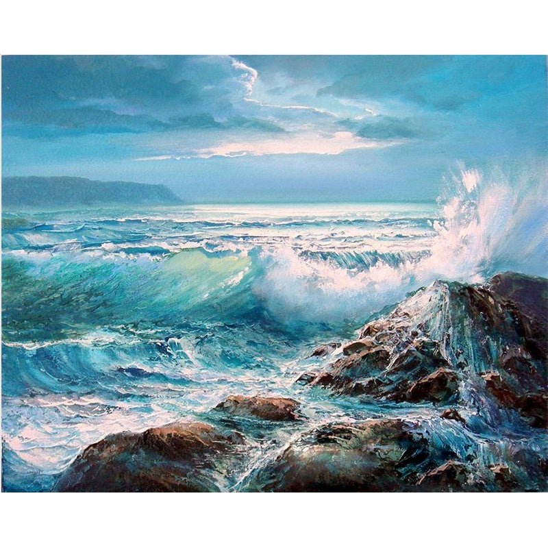 Paint by Numbers - Breaking Wave | Decor Gifts and More