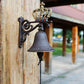 Doorbell with cast iron plate