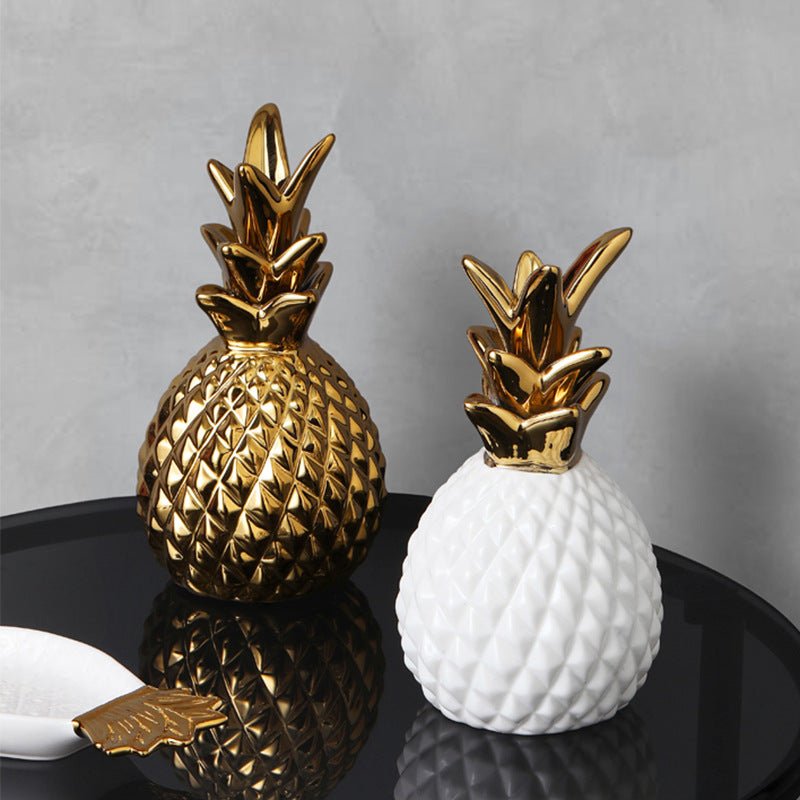 Creative Ceramic Pineapple Ornaments Simple | Decor Gifts and More