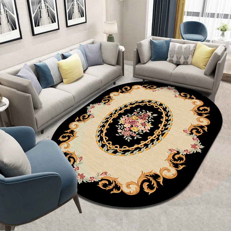 European Retro Style Living Room Coffee Table Carpet | Decor Gifts and More