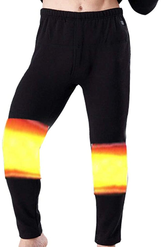 Heated Underwear Pant Heating Legging Electric USB Warm Trouser USB Battery Charge Hot Thick Pants - Home Decor Gifts and More