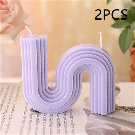 Fashion Art Geometric Handmade Aromatherapy Candles