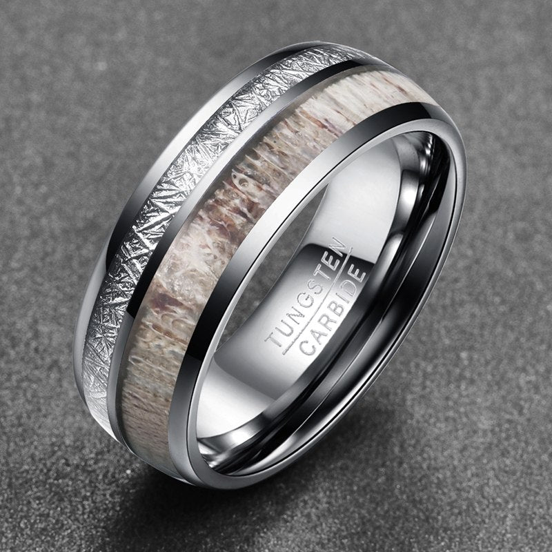 100 Tungsten Carbide Steel Men Ring | Decor Gifts and More