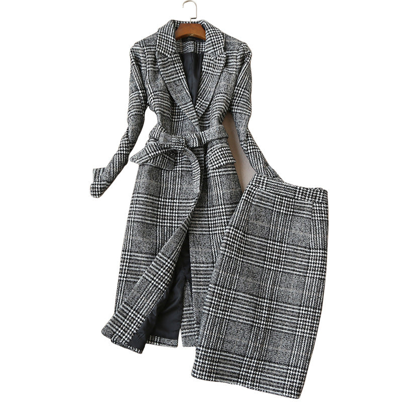 Check coat suit skirt skirt skirt | Decor Gifts and More