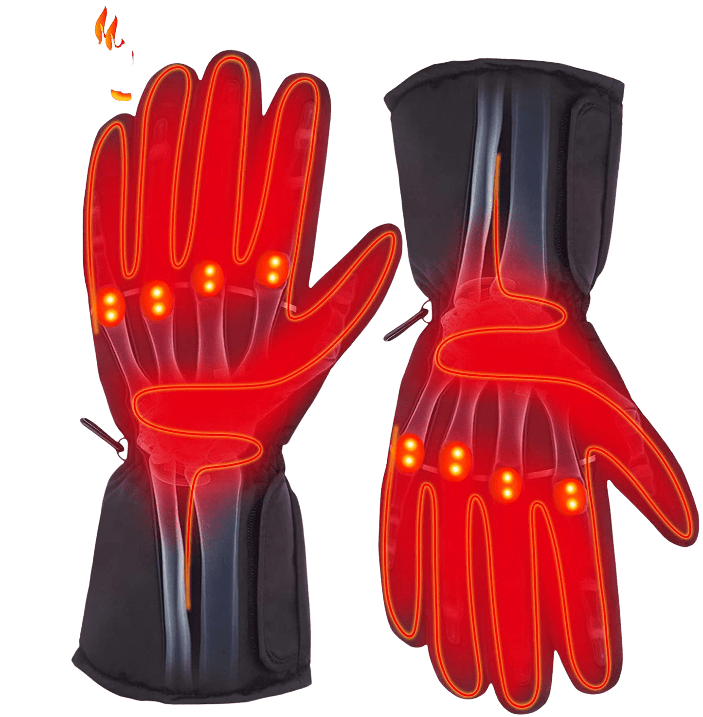 Rechargeable Electric Battery Heated Gloves Battery Powered Hand Warmers - Home Decor Gifts and More