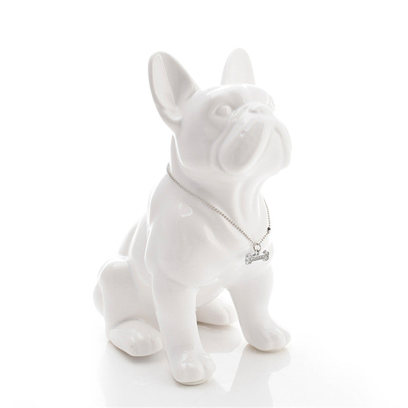 Art sculpture ceramic dog | Decor Gifts and More