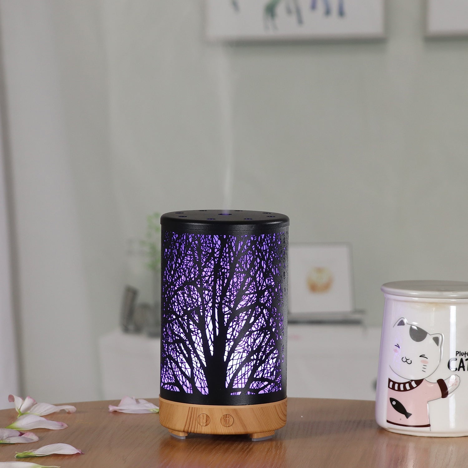 Flat Head Woods Wrought Iron Aroma Diffuser | Decor Gifts and More