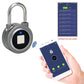 Smart lock fingerprint padlock mobile phone APP control Bluetooth unlocking luggage fingerprint lock trolley case fingerprint lock | Decor Gifts and More