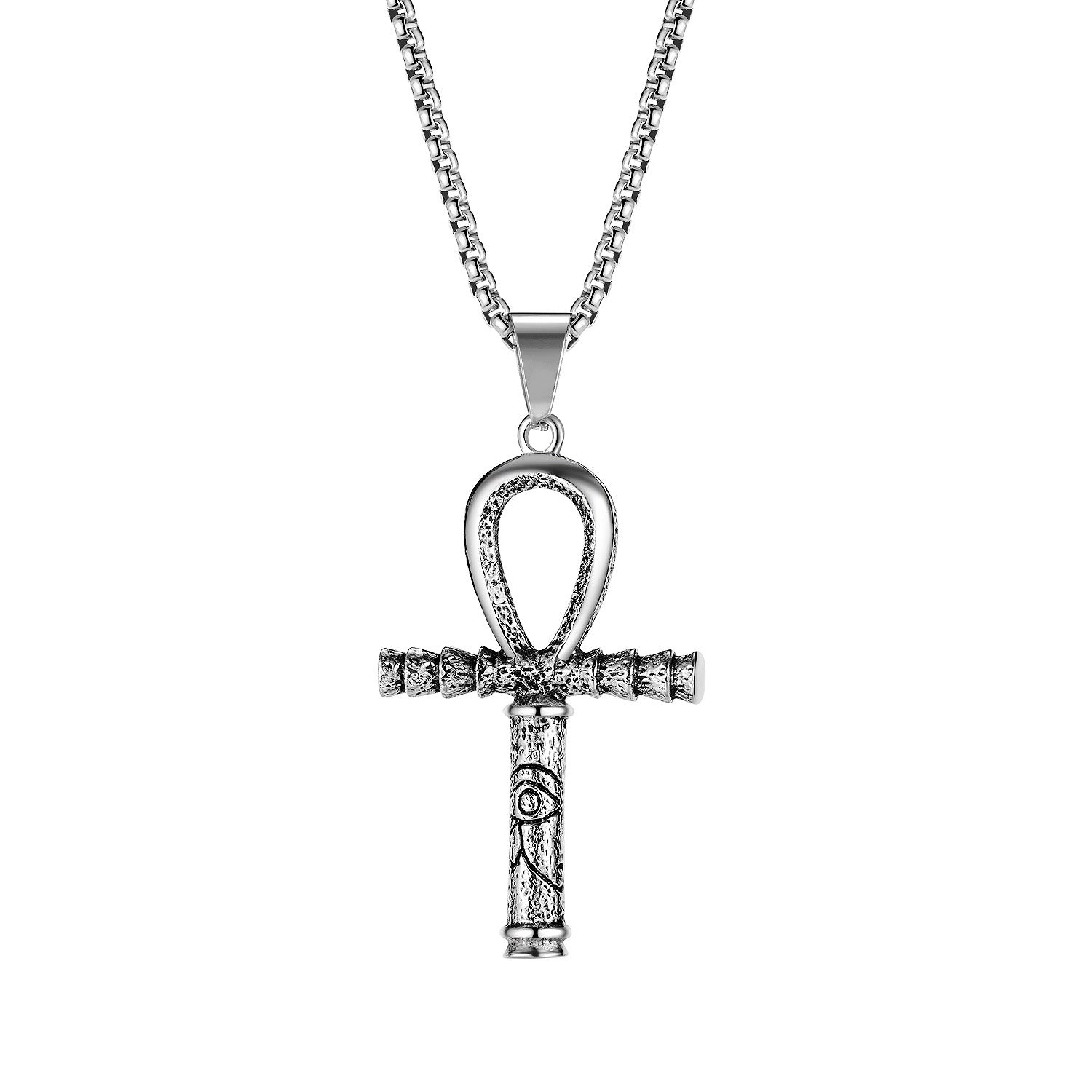 Cross Pendant Personality Street Hip Hop Stainless Steel Necklace | Decor Gifts and More