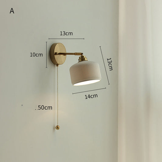 B&B Living Room Background Wall Study Pull Cable Lamp