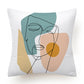 New Modern Minimalist Abstract Art Pillowcase Linen