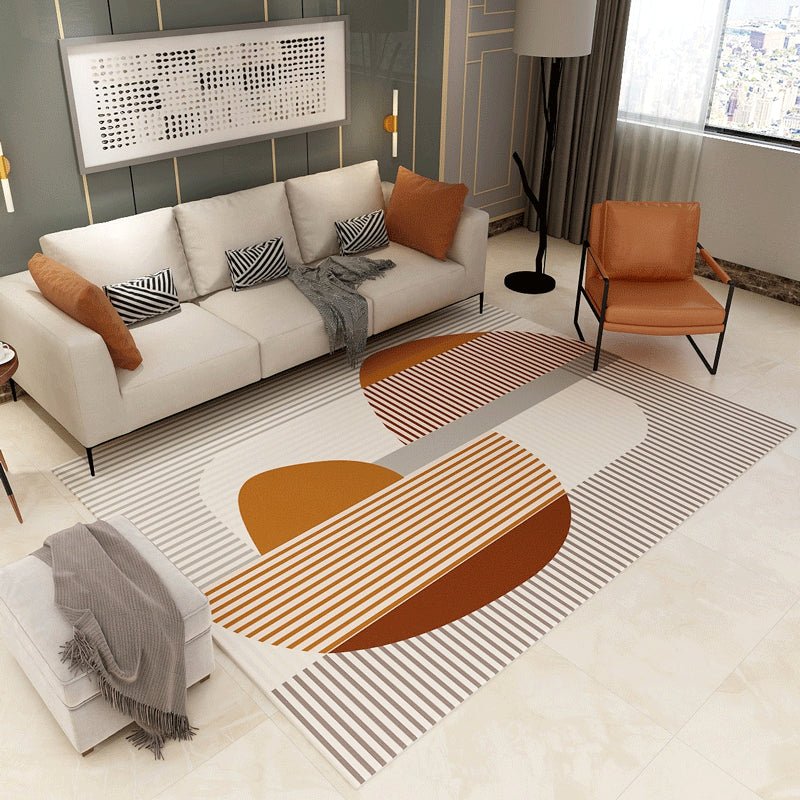 Modern Minimalist Atmosphere Living Room Carpet | Decor Gifts and More