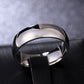 Stainless Steel Zircon Couple Ring Female 18K Gold Titanium Steel Men's Ring | Decor Gifts and More