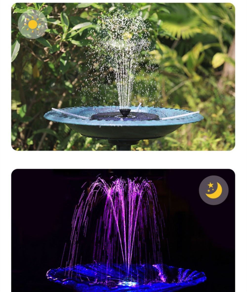 Small Automatic Water Circulation Of Outdoor Solar Fountain