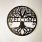 European Style Wrought Iron Life And Wealth Tree Wall-mounted Decoration | Decor Gifts and More