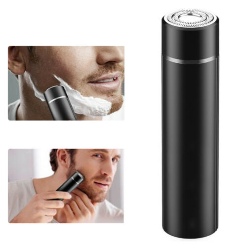 Mini Electric Shaver Rechargeable Portable Razor Washable Trimmer Beard Men Portable Electric Shaver USB Rechargeable Shaving Machine Washable Cordless Beard | Decor Gifts and More