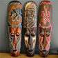 Solid Wood Carving Mask Creative Wall Decoration Pendant Handicraft