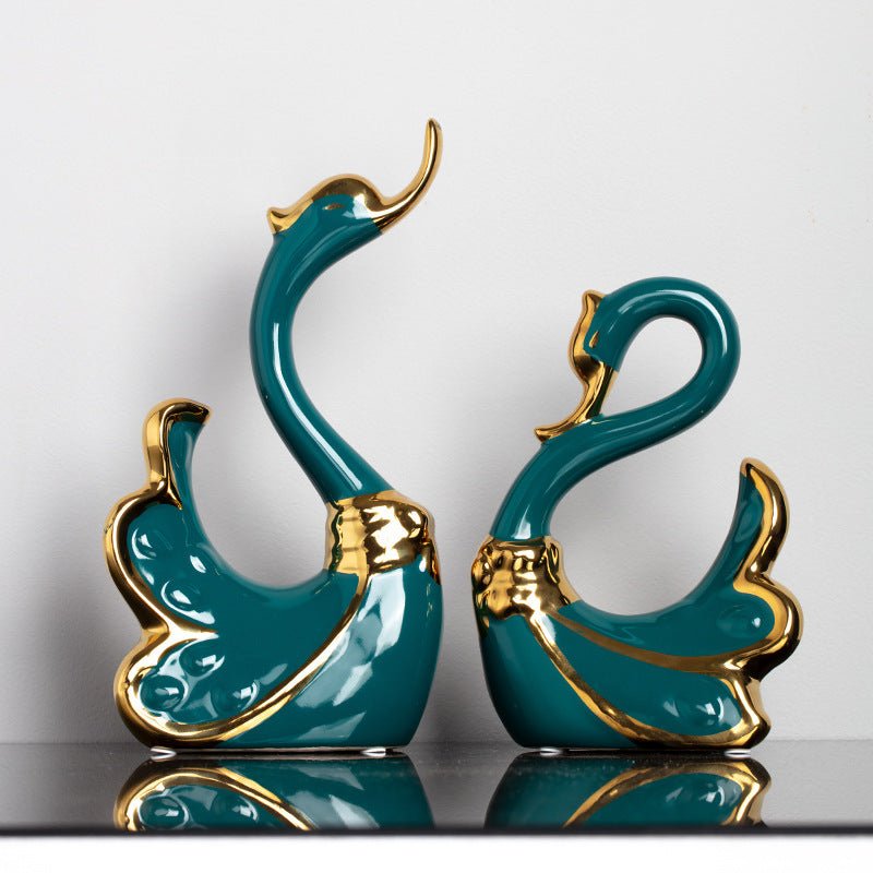 Creative Green Gold Home Decoration Ornament | Decor Gifts and More