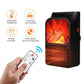 Mini Electric Fireplace Heater Electric Heater with Log Flame Effect Warm Air Heater Fanr 220V 50Hz | Decor Gifts and More