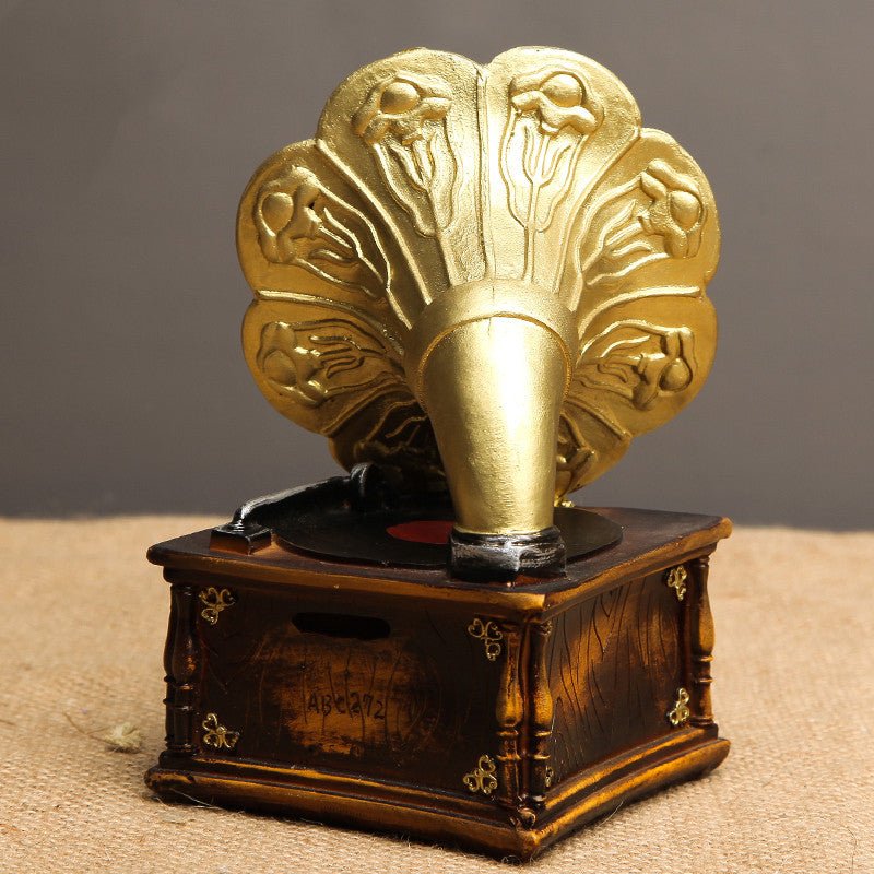 Record player model gramophone ornaments