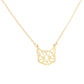 Hollow cat head necklace female pendant personality necklace | Decor Gifts and More