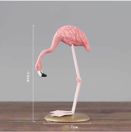 Flamingo ornament stand art statue art gift | Decor Gifts and More