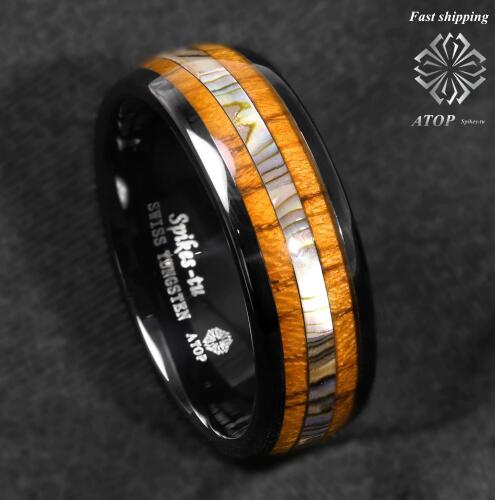 Black tungsten carbide ring | Decor Gifts and More