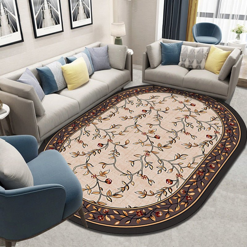 European Retro Style Living Room Coffee Table Carpet | Decor Gifts and More