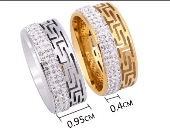 Stainless Steel Ring New Jewelry Titanium Steel Couple Ring | Decor Gifts and More