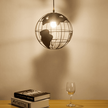 Globe Pendant Light – Earth Globe Lamp